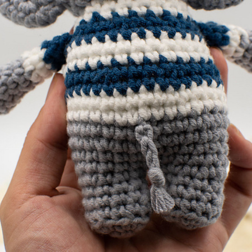 Balthazar the Sailor Elephant Crochet Pattern