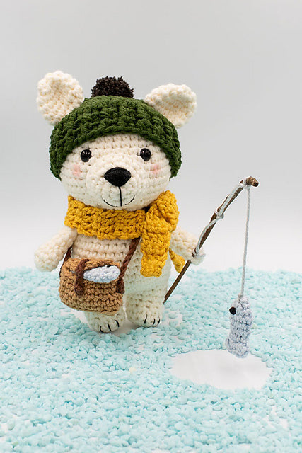 Bruno the Polar Bear Crochet Pattern