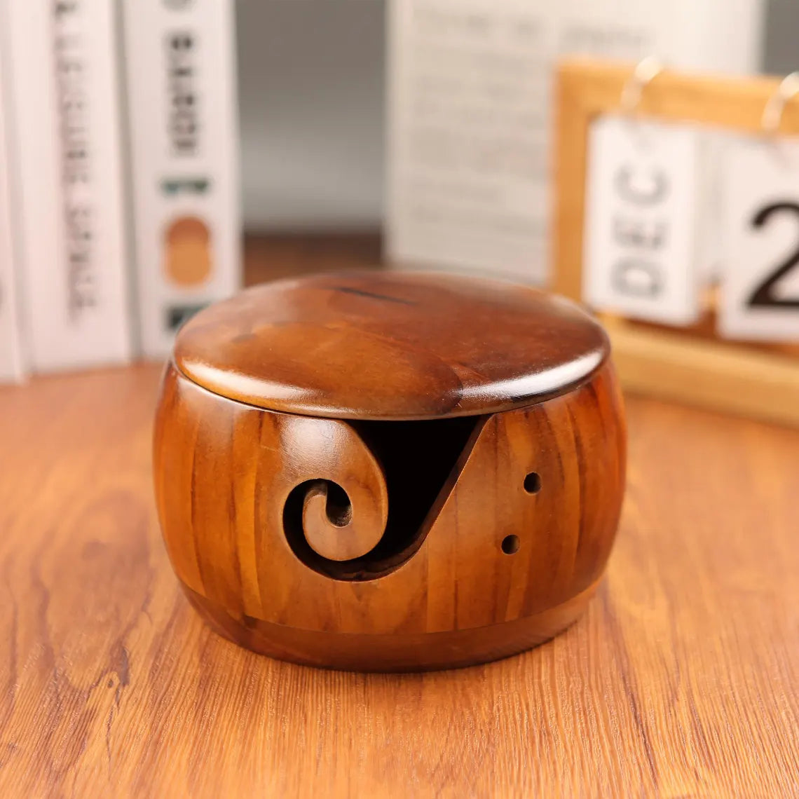 Wooden Yarn Bowl