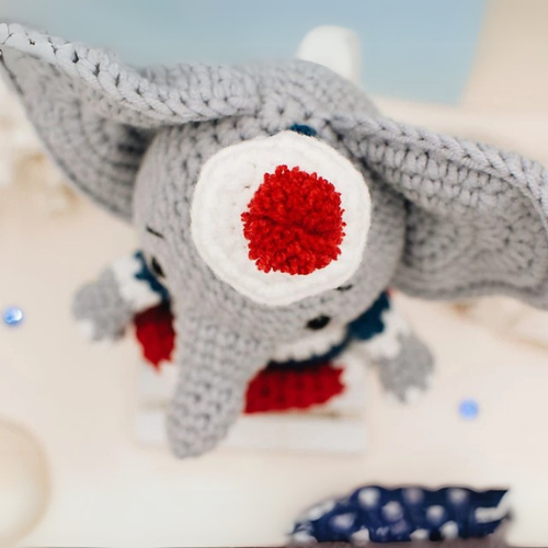 Balthazar the Sailor Elephant Crochet Pattern