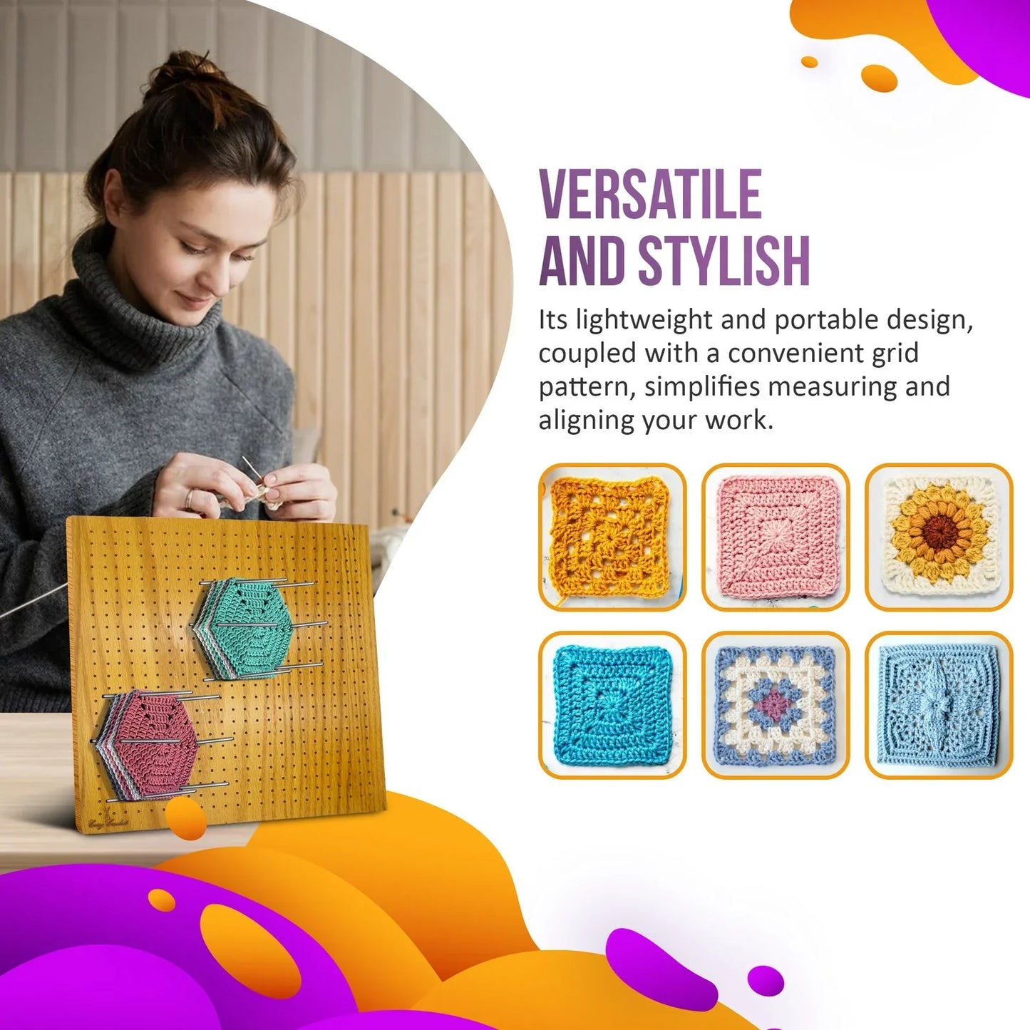 Blocking Boards for Knitting and Crochet