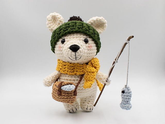 Bruno the Polar Bear Crochet Pattern